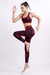 Conjunto Deportivo Reversible con Logotipo Personalizado para Mujer, Color Sólido, Transpirable, de 2 Piezas, Ropa Deportiva, Talla Grande, Conjunto de Yoga - Product Image 3