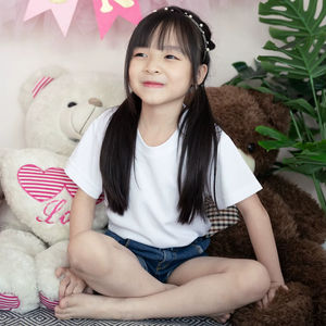 เสื้อยืดเด็กคอกลมแขนสั้น Ultifresh รุ่น Unisex สำหรับใส่ลำลองในฤดูร้อน ผลิตจากโพลีเอสเตอร์ 100% แห้งเร็ว ระบายอากาศได้ดี เป็นมิตรต่อสิ่งแวดล้อม ได้รับมาตรฐาน SGS - Product Image 2