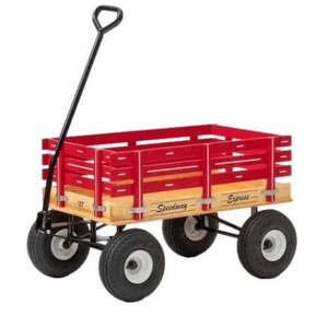 Carro de carga Speedway Express HD de 19″ x 33″ (rosa) con soportes laterales 1000 # - Product Image 6