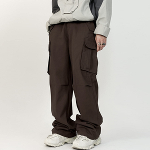 Custom OEM Canvas Vintage Pockets Mid Waist Streetwear Baggy Casual Long <b>Parachute</b> <b>Cargo</b> Shorts for Men - Product Image 2