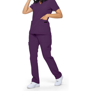 Conjuntos médicos de enfermería hechos a medida en la mejor calidad último diseño transpirable mujeres uniformes médicos de enfermería para hospitales personalizados - Product Image 4