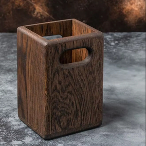 ที่วางช้อนไม้ขัดเงาสำหรับการทำอาหารที่ไม่เลอะเทอะและเคาน์เตอร์ครัวที่เรียบร้อย ที่วางช้อนไม้สำหรับการทำอาหารทุกวัน - Product Image 1