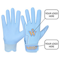 Guantes de Bateo de Béisbol Profesionales Unisex de Piel de Cabra Personalizados, Guantes de Bateo de Softbol OEM