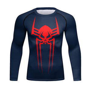 2025 Private Label Rash Guard Casual <b>Long</b> T-shirt <b>Long</b> <b>Sleeve</b> <b>Black</b> <b>Top</b> Fitness Skin Quick Dry Breathable Men's T-shirt - Product Image 6