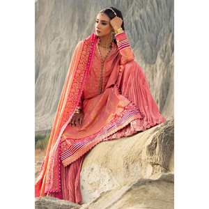 Conjunto de traje de jardín de 3 piezas sin costuras en color rosa para mujer - Product Image 4