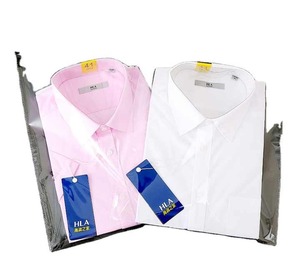 Camisa de vestir rosa claro suave Corte clásico para ropa formal o informal - Product Image 2