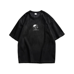 2025 nuevas camisetas de hip-hop de alta calidad para hombres, camisetas de manga corta sueltas para hombres al por mayor de fábrica de buena calidad - Product Image 1