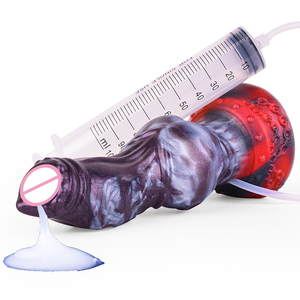 NNSX Dildo suprulate simpul besar stimulasi g-spot untuk wanita pria <span class=keywords><strong>Penis</strong></span> anjing realistis Masturbator <span class=keywords><strong>Vagina</strong></span> penyumbat Anal - Product Image 1