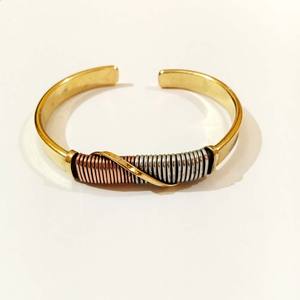 Latest Design Brass <b>Copper</b> Fashion Cuf Bangles-<b>Bracelets</b> Available at Export Price From Indian Manufacturer - Product Image 3