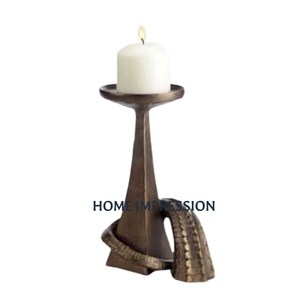 Portavelas de aluminio y Metal de Color claro con diseño de flores, artículos de mesa de lujo, candelabros decorativos para bodas y eventos - Product Image 5