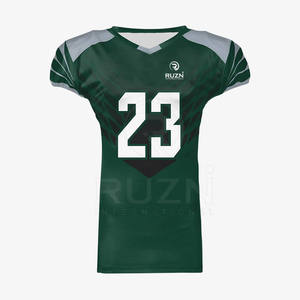 Vente en gros de maillots de football américain personnalisés sergé d'uniformes de football américain de haute qualité - Product Image 1