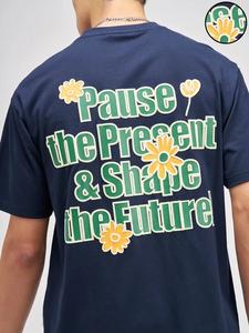 เสื้อยืดโอเวอร์ไซส์ ยูนิเซ็กซ์ ผ้าฝ้าย 100% คุณภาพสูง พิมพ์โลโก้ตามสั่ง คอเต่า ดีไซน์เรียบ น้ำหนักผ้า 220 กรัม - Product Image 5