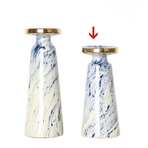 Chic luxe bougie affichage décoratif artisanal Accent pour la maison Table pièce maîtresse éclairage romantique et décor élégant - Product Image 5