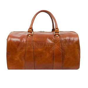 Personnalisé votre propre logo meilleur matériel sacs de voyage en cuir marque privée sacs de voyage en cuir - Product Image 3