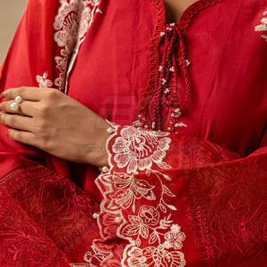 Traje Bordado al por Mayor para Mujer, Listo para Usar, Nuevo Diseño, Traje Étnico para Mujer - Product Image 2