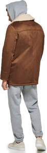 <b>jacket</b> Winter <b>sheepskin</b> <b>jacket</b> for <b>men</b> 100% Polyester Button closure 3 button closure collar finish <b>jacket</b> - Product Image 3