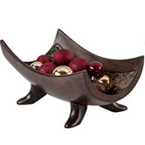 Lot de 2 bols en métal au design élégant et à finition brillante pour la restauration d'hôtels de luxe. - Product Image 1