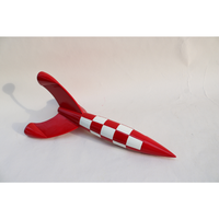 Modèles de bateaux en bois ROCKET TIN TIN / Mobilier nautique / Artisanat de qualité fait main pour la décoration