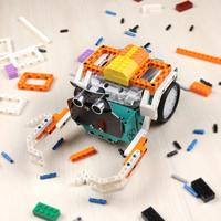 Kit de voiture robot intelligente ELEGOO OwlBot compatible avec Arduino IDE pour la robotique STEM