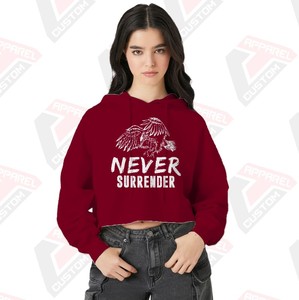 Stylish and Cozy Men's Crop Hoodie-100% Cotton Winter Layering Lightweight Embroidered & Digital Printed - Product Image 1