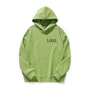 Sweat à capuche en molleton lourd personnalisé en gros, streetwear, pull uni pour les marques et les marques privées - Product Image 2