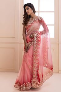 Indian Bollywood Latest Exclusive Sari Party Wear Bridal StunningTrendy Showstopper Best Selling Export Sexy Attractive Designer - Product Image 2