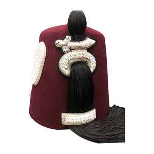 Ban đầu Maroon <span class=keywords><strong>fez</strong></span> thứ tự của các ngôi sao phía Đông masonic Regalia <span class=keywords><strong>fez</strong></span> masonic <span class=keywords><strong>hat</strong></span> Chất lượng cao tùy chỉnh tốt nhất bán nóng bán fezz - Product Image 4