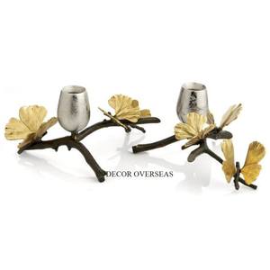 Bougeoir de pièce maîtresse de table de créateur unique en bois de qualité supérieure avec couleur et taille personnalisées disponibles en Inde - Product Image 6