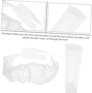 10 pièces soutien-gorge jetable Non-tissé SPA Salon de beauté Massage femmes sous-vêtements bustier tubulaire universel fronde bandoulière soutien-gorge - Product Image 4