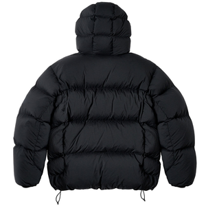 Blouson matelassé léger avec cagoule intégrale, résistant à l'eau, fermeture éclair, personnalisation de la marque, vêtements d'hiver pour hommes, OEM - Product Image 3