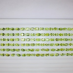 Peridoto natural de calidad AAA, corte ovalado, hermoso color verde de Brasil, excelente para la fabricación de joyas, certificado IGI - Product Image 3