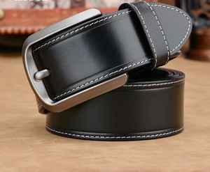 2023 cinturón de cuero de vaca de grano Fl de lujo Unisex diseño de cuentas personalizado Premium resistente a la moda listo para enviar estilo Casual - Product Image 4