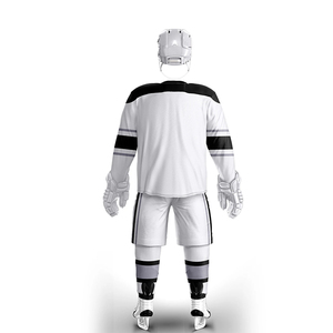 Ensemble d'équipe d'entraînement en vrac sur mesure pour hommes Maillots de hockey sur glace en maille réversibles sublimés Made In Pak - Product Image 2