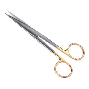 Tijeras quirúrgicas para operar Tijeras de trauma de acero inoxidable Tijeras de operación quirúrgica de primeros auxilios Tijeras de operación Recto Afilado Romo - Product Image 1