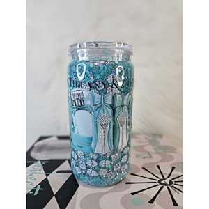 A25pen Globo di Neve Tiffany in Acrilico da 16 once, Bicchiere in Plastica - Product Image 1