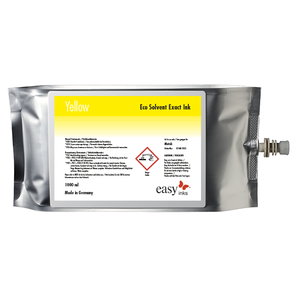 Tinta Eco Solvente Exacta de 1 Litro para Bolsa de Tinta, para Juego de Adaptadores Originales Mutoh, Incluye Tarjeta Inteligente para Impresión - Product Image 1