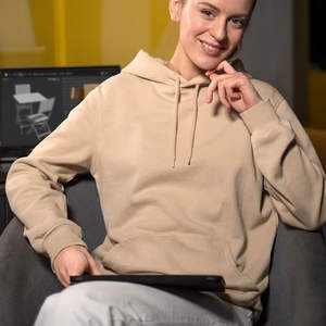 Sweats à Capuche Élégants Unisexes en Coton pour Hommes et Femmes avec Motif Imprimé Coupe Décontractée Tendance pour le Quotidien - Product Image 3