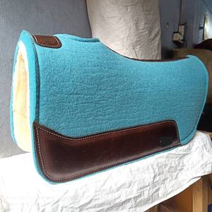 2024-Venta caliente de alta calidad 1 \ "pulgada de fieltro de lana gruesa almohadilla de sillín ecuestre occidental suave almohadilla de Carreras de Caballos polar de alta calidad - Product Image 3