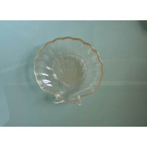 Porte-savon en verre de style moderne en forme de coquillage avec drainage automatique et motif animal, finition personnalisée pour la salle de bain à domicile ou à l'hôtel - Product Image 3