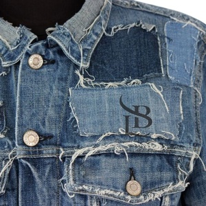 2025 personnalisable femmes bleu Denim veste élégant à manches longues avec de grandes poches université et blazer femmes manteau veste pour femmes - Product Image 2