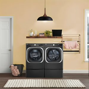 NUEVAS LLEGADAS WM8900HBA 5,2 Cu Ft Arandela de carga frontal de acero negro - Product Image 4