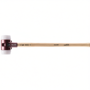 Superplastik White Hickory HALDER Sledgehammer SIMPLEX with 80 mm Head and 800 mm Length Medium-Hard <b>Garden</b> Hand <b>Tool</b> - Product Image 3