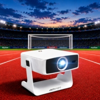 Projecteur Gimbal VIVIBRIGHT G2000, mini-projecteur avec fonctions intelligentes et prise en charge 4K, supérieur au projecteur DLP