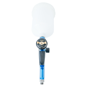 Pistolet de pulvérisation pneumatique professionnel HTE Pistolet de pulvérisation d'air à pression réduite avec tasse 600 C.c - Product Image 6