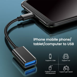 Cable de 3,0 a microadaptador de 0,3 m con conectores de ángulo recto, rotación de 180 grados, 1, 2, 1, 2 - Product Image 3