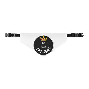 Collier bandana pour animaux de compagnie Bike-Conic avec motif de lettres et décoration écharpe - Product Image 1