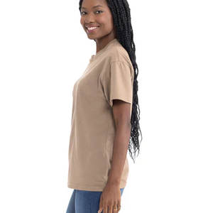 T-shirt en coton épais Next Level 7200 pour femme, à manches courtes, tricoté, extensible, tissu confortable de haute qualité – Grande Vente - Product Image 2