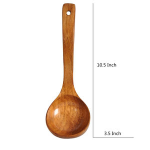 Vente chaude Cuillère À Soupe En Bois Couverts Cuillère De Service Hôtel Et Cuisine Cuillères De Service Décoratives À Vendre Fabriqué En Inde - Product Image 2