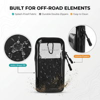 Sac de rangement étanche pour téléphone JFG, housse de batterie, pochette pour Surron Light Bee, fenêtre tactile transparente, kit d'accessoires pour moto