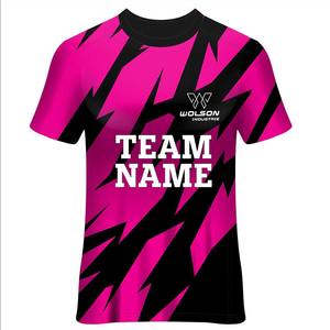 เสื้อยืดใส่ได้ทั้งชายและหญิงเสื้อยืดสำหรับใส่วิ่งพิมพ์ลายซับลิเมชันโลโก้ออกแบบได้ตามต้องการ - Product Image 2